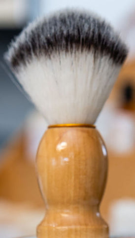 Wooden Handle Shave Brush